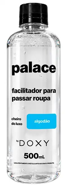 PALACE facilitador para passar roupa e perfumador de tecidos DOXY 500ml algodão